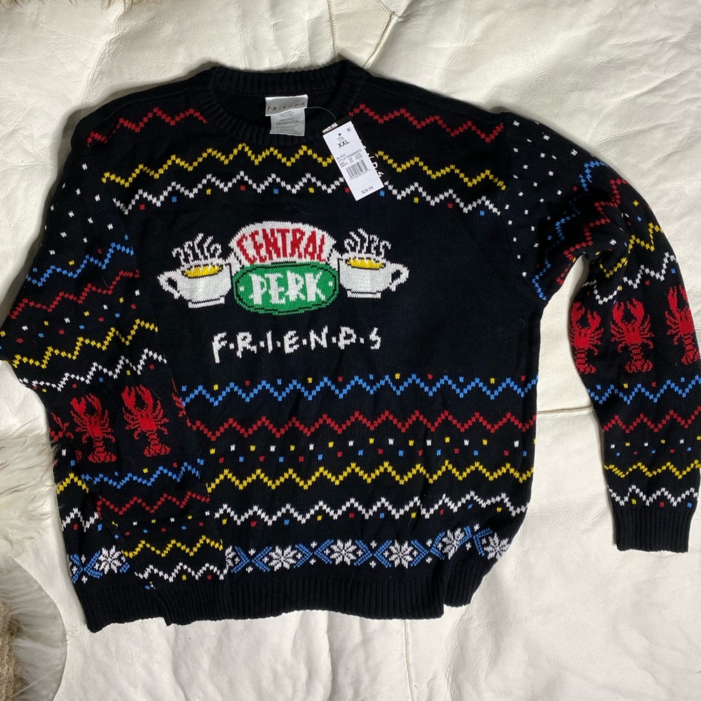 Central Perk FRIENDS Friendsgiving Christmas Ugly sweater